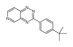 3-(4-tert-butylphenyl)pyrido[3,4-e][1,2,4]triazine结构式