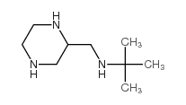 2-Piperazinemethanamine,N-(1,1-dimethylethyl)-(9CI) structure