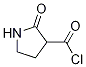 2-oxopyrrolidine-3-carbonyl chloride structure