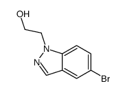 2-(5-bromoindazol-1-yl)ethanol Structure