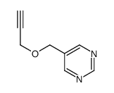 (9CI)-5-[(2-丙炔氧基)甲基]-嘧啶结构式