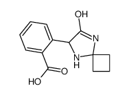 2-(7-Oxo-5,8-diazaspiro[3.4]oct-6-yl)benzoic acid structure