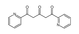 1,5-bis(2'-pyridyl)pentane-1,3,5-trione结构式