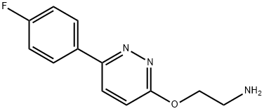 (2-{[6-(4-fluorophenyl)pyridazin-3-yl]oxy}ethyl)amine结构式