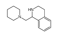 1-(piperidin-1-ylmethyl)-1,2,3,4-tetrahydroisoquinoline结构式