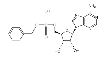 [5']adenylic acid monobenzyl ester结构式