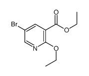 Ethyl 5-bromo-2-ethoxynicotinate Structure