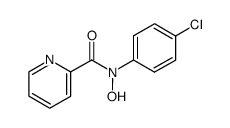 N-p-chlorophenylpicolinohydroxamic acid Structure