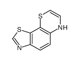 6H-Thiazolo[4,5-h][1,4]benzothiazine(8CI) structure