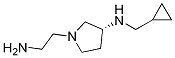 [(R)-1-(2-AMino-ethyl)-pyrrolidin-3-yl]-cyclopropyl-Methyl-aMine结构式