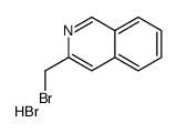 3-(bromomethyl)isoquinoline,hydrobromide Structure