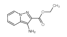 Pyrazolo[1,5-a]pyridine-2-carboxylic acid, 3-amino-, ethyl ester (9CI) Structure