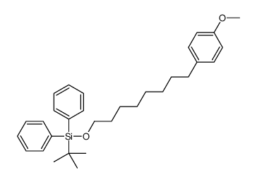 tert-butyl-[8-(4-methoxyphenyl)octoxy]-diphenylsilane Structure