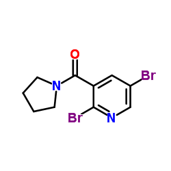 2,5-Dibromo-3-(pyrrolidinocarbonyl)pyridine picture