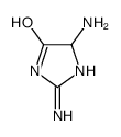 2,4-diamino-1,4-dihydroimidazol-5-one结构式