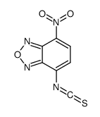 7-isothiocyanato-4-nitro-2,1,3-benzoxadiazole Structure