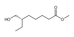 methyl (6S)-6-hydroxymethyloctanoate Structure