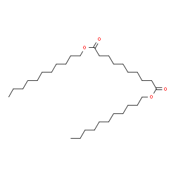 Decanedioic acid diundecyl ester structure