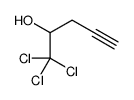 1,1,1-trichloropent-4-yn-2-ol结构式