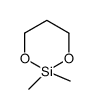 2,2-dimethyl-1,3,2-dioxasilinane Structure