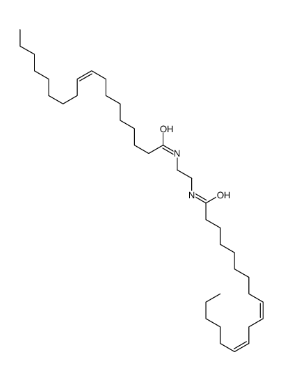 (Z)-N-[2-[[(9Z,12Z)-octadeca-9,12-dienoyl]amino]ethyl]octadec-9-enamide结构式