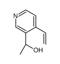 3-Pyridinemethanol,4-ethenyl-alpha-methyl-,(S)-(9CI) structure