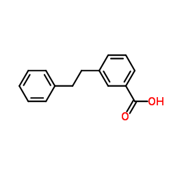 3-(2-Phenylethyl)benzoic acid structure