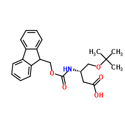 Fmoc-D-β-homoserine(OtBu) picture