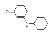 2-Cyclohexen-1-one,3-(cyclohexylamino)- structure