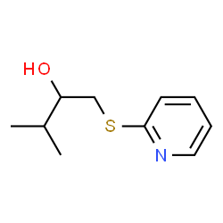 2-Butanol,3-methyl-1-(2-pyridinylthio)-(9CI)结构式