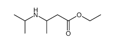 ethyl 3-(isopropylamino)butanoate Structure