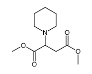 dimethyl 2-piperidin-1-ylbutanedioate结构式