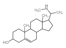 Pregn-5-en-3-ol,20-(methylamino)-, (3b,20R)- (9CI) Structure