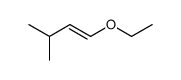 1-Butene, 1-ethoxy-3-methyl-, (E) structure