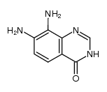 7,8-diaminoquinazolin-4(3H)-one Structure