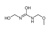 1-(hydroxymethyl)-3-(methoxymethyl)urea Structure