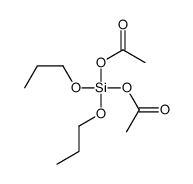 [acetyloxy(dipropoxy)silyl] acetate结构式