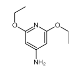 2,6-diethoxypyridin-4-amine structure
