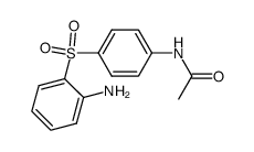 acetic acid-[4-(2-amino-benzenesulfonyl)-anilide]结构式