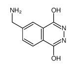 6-(aminomethyl)-2,3-dihydrophthalazine-1,4-dione结构式