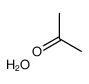 propan-2-one,hydrate结构式