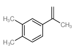 1,2-dimethyl-4-prop-1-en-2-yl-benzene structure