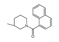 [(3S)-3-methylpiperidin-1-yl]-naphthalen-1-ylmethanone结构式