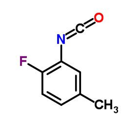 2-氟-5-甲基苯基异氰酸酯结构式