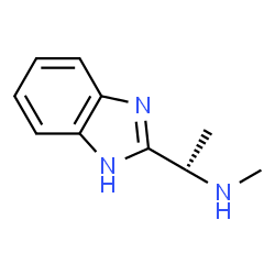 1H-Benzimidazole-2-methanamine,N,alpha-dimethyl-,(R)-(9CI) Structure