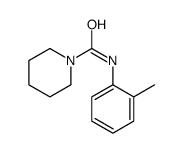 N-(2-methylphenyl)piperidine-1-carboxamide结构式