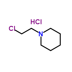 1-(2-氯乙基)哌啶盐酸盐结构式