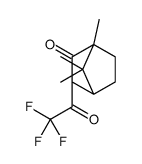 (-)-3-(TRIFLUOROACETYL)CAMPHOR structure