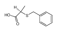 (R)-2-(benzylthio)propanoic acid结构式