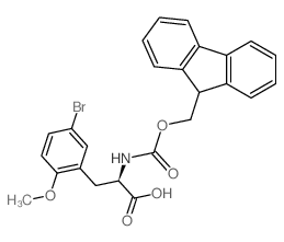 Fmoc-5-bromo-2-methoxy-D-phenylalanine picture